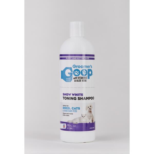 Groomers Goop Shampoo Snow White 473 ml