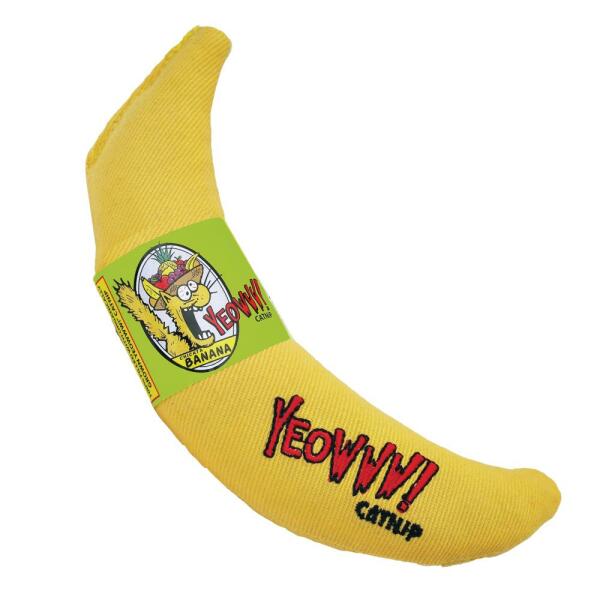 Yeowww!® Banane 100% CatNip 3 Stück