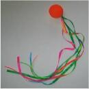 Ball mit Nylonbändern