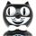 Classic Black Kit-Cat Clock