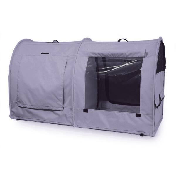 Show Shelter Euro double with vinyl in back lavender