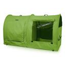 Show Shelter Euro double with vinyl in back Lime