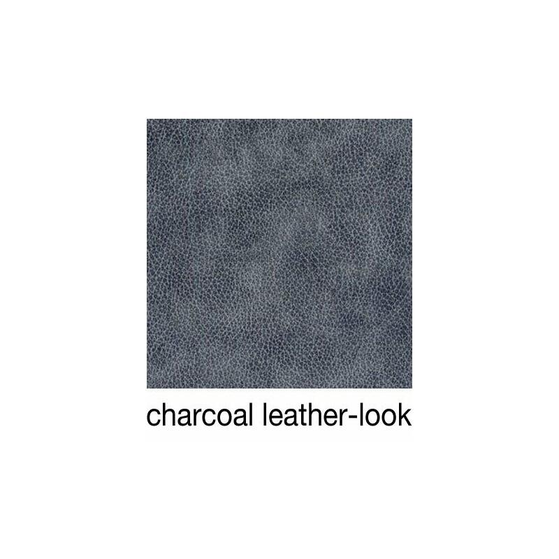 Charcoal Leather Look