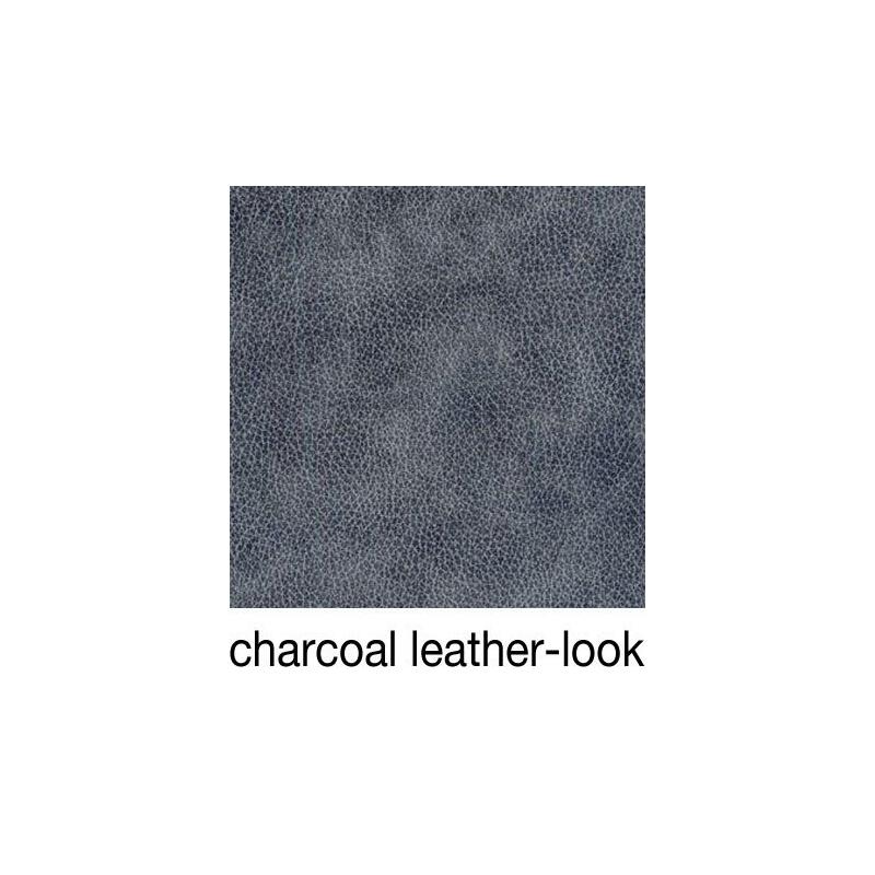 charcoal Leather Look